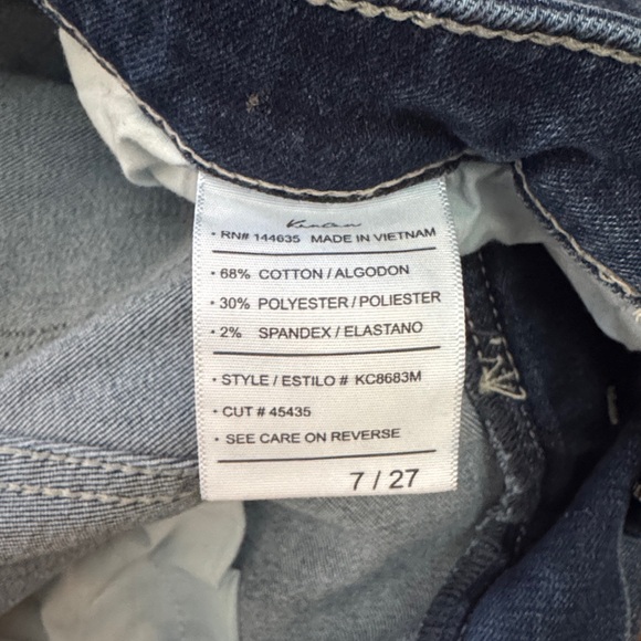 KanCan Dark Blue Flare Jeans - Picture 4 of 4